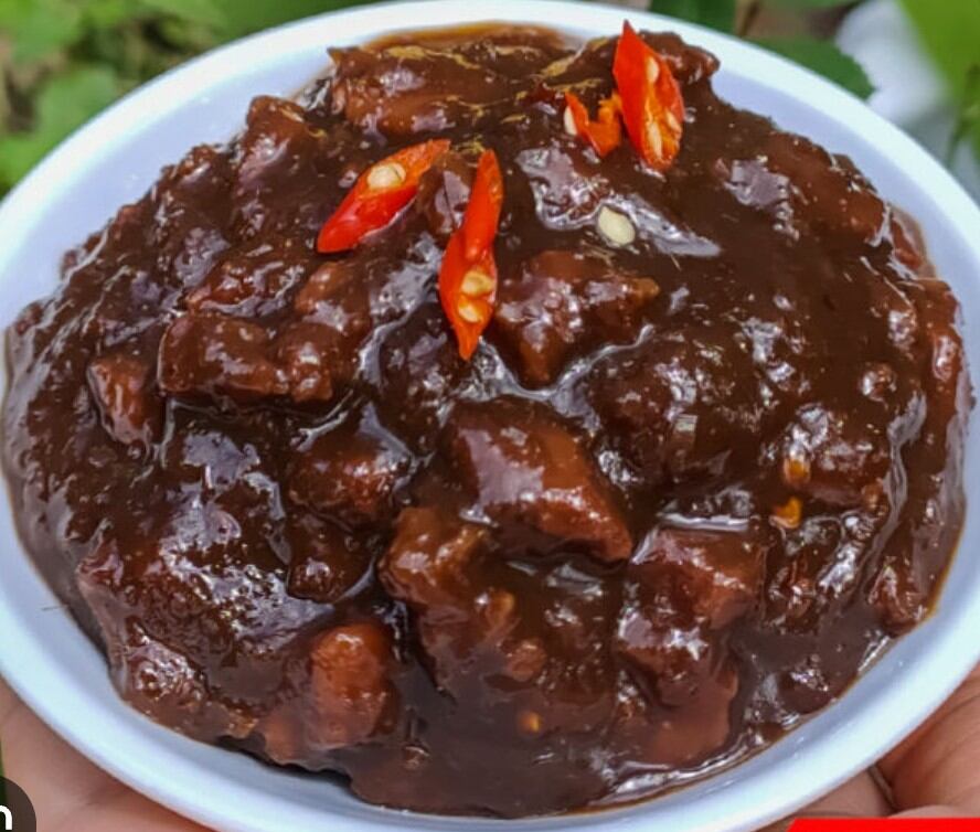 Thịt xào mắm ruốc (hủ 500gr)