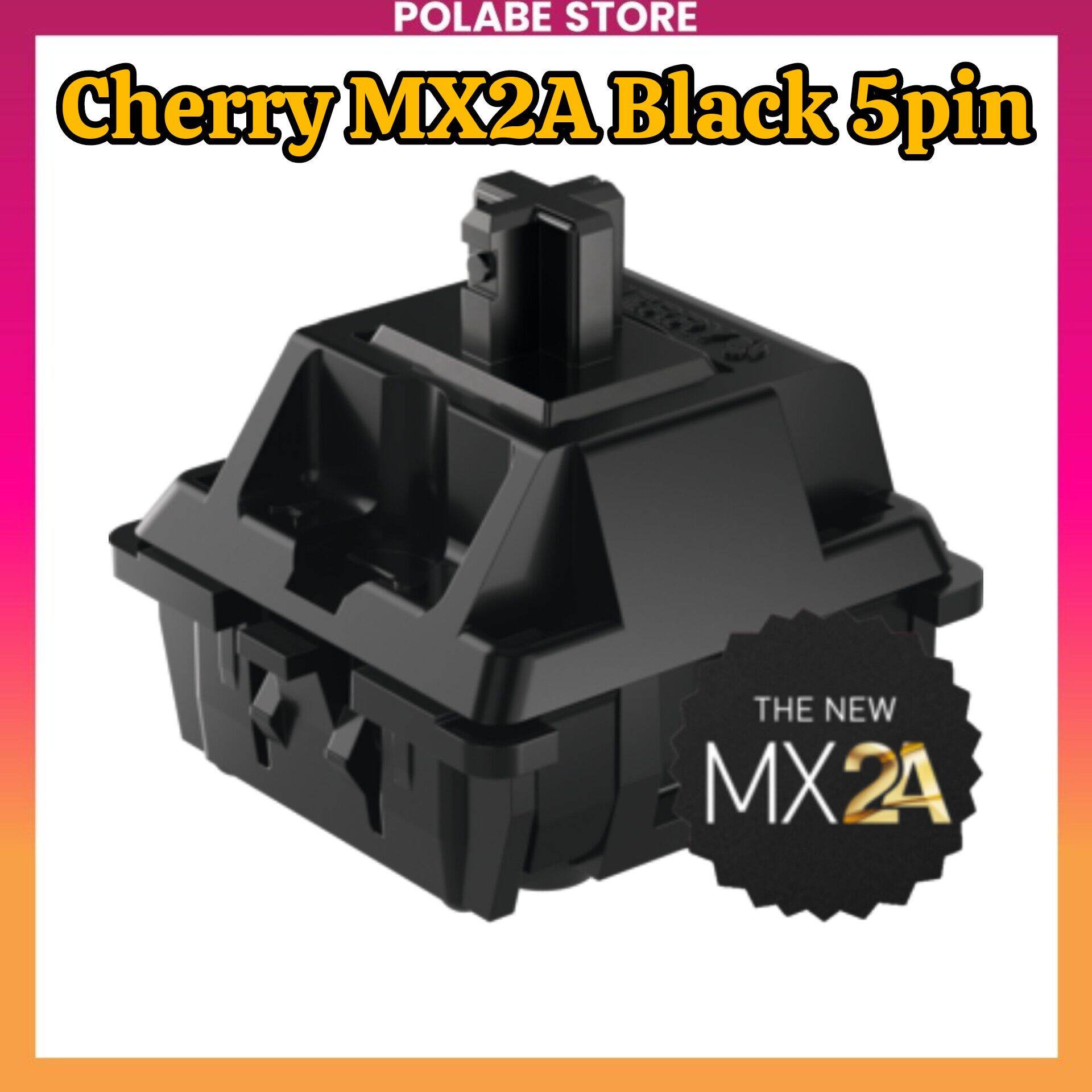 Cherry MX2A Black Brown Red Hyperglide Linear Tactile switch Polabe Store bàn phím cơ