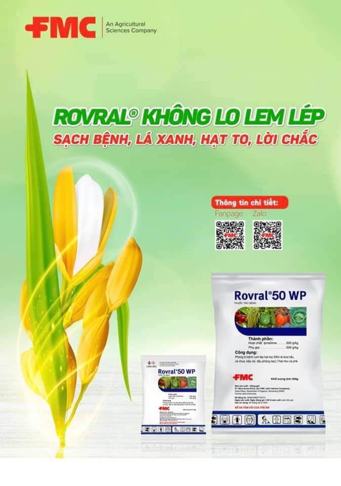 Thuốc trừ bệnh Rovral 50WP
