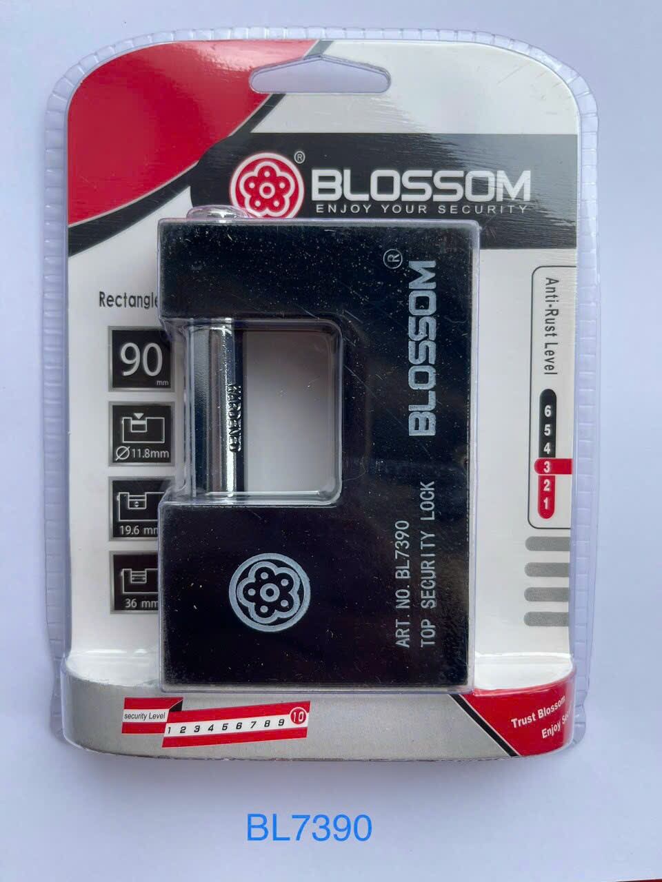 Khoá cầu ngang chính hãng Blossom 9p