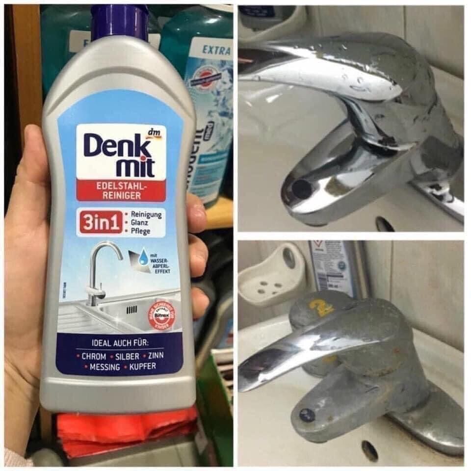 Tẩy inox denkmit 3 in 1, hàng của đức cực chất