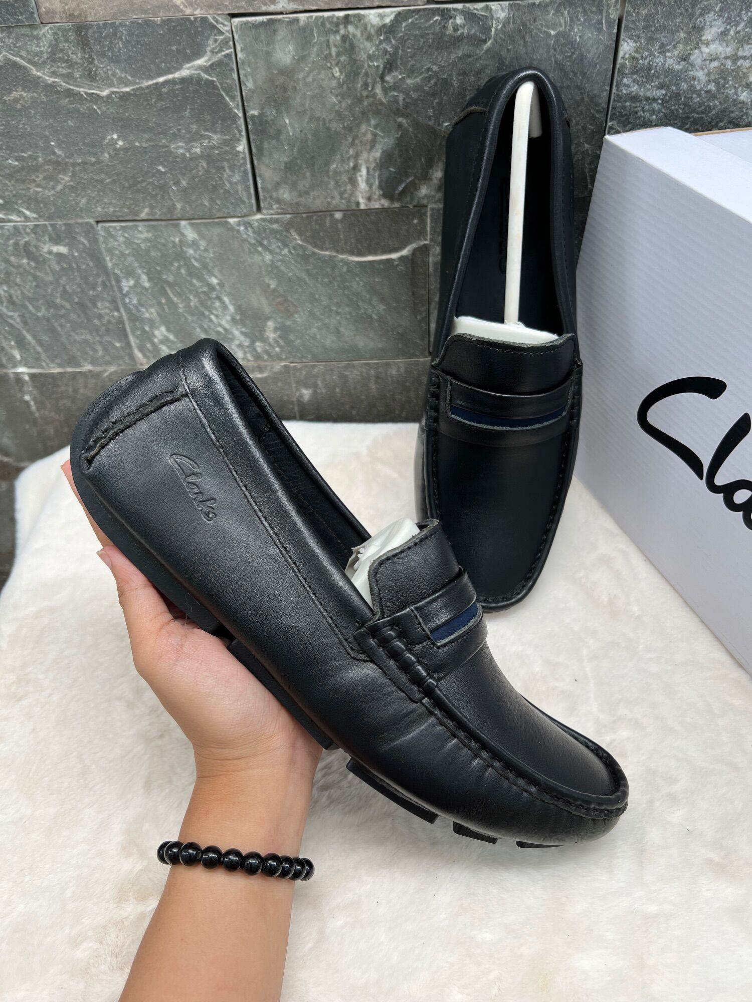 Giày mọi nam da thật ms 17