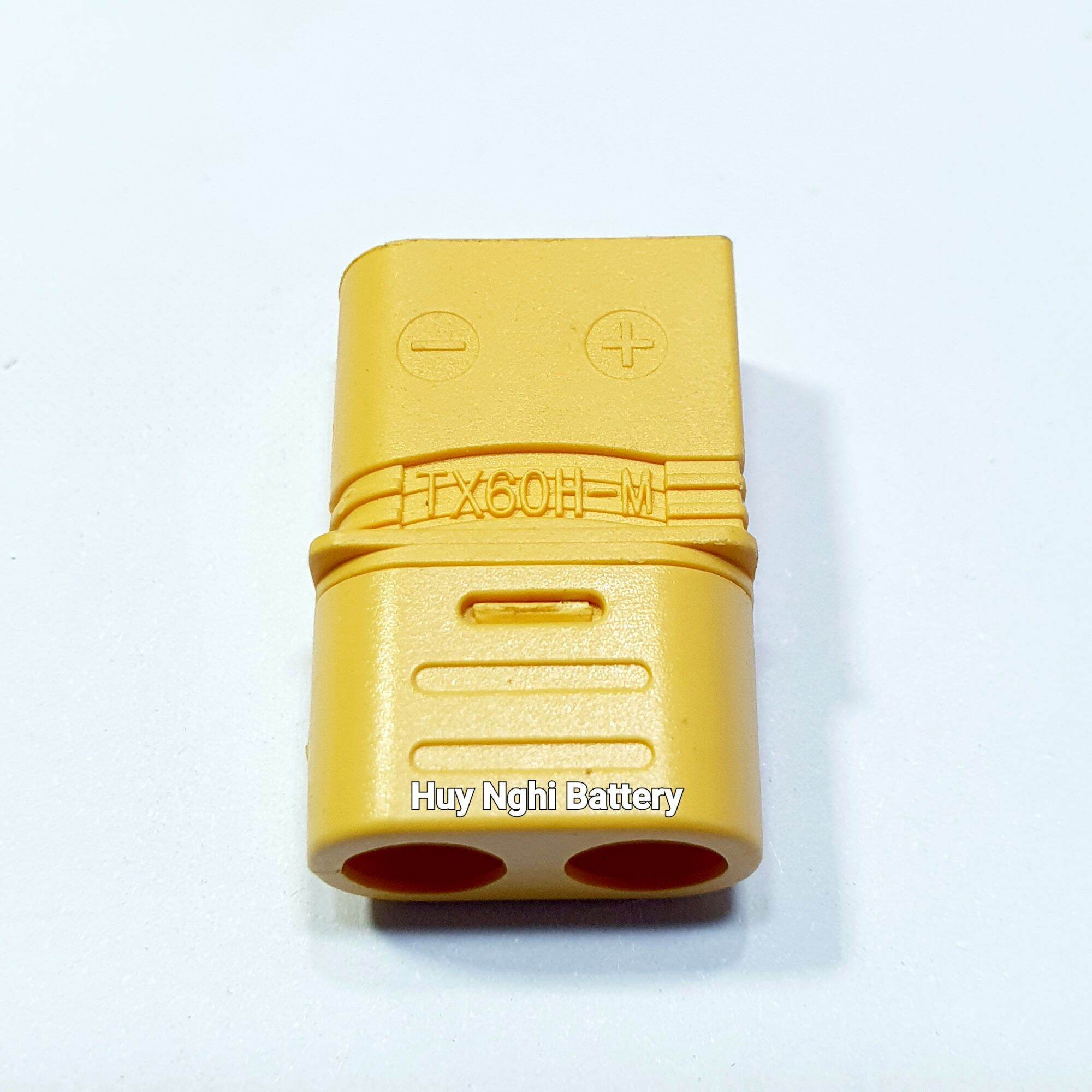 Jack Cắm XT60 Có Nắp Chụp Bảo Vệ (Cắm Pin Lipo, Nối Nguồn Điện)
