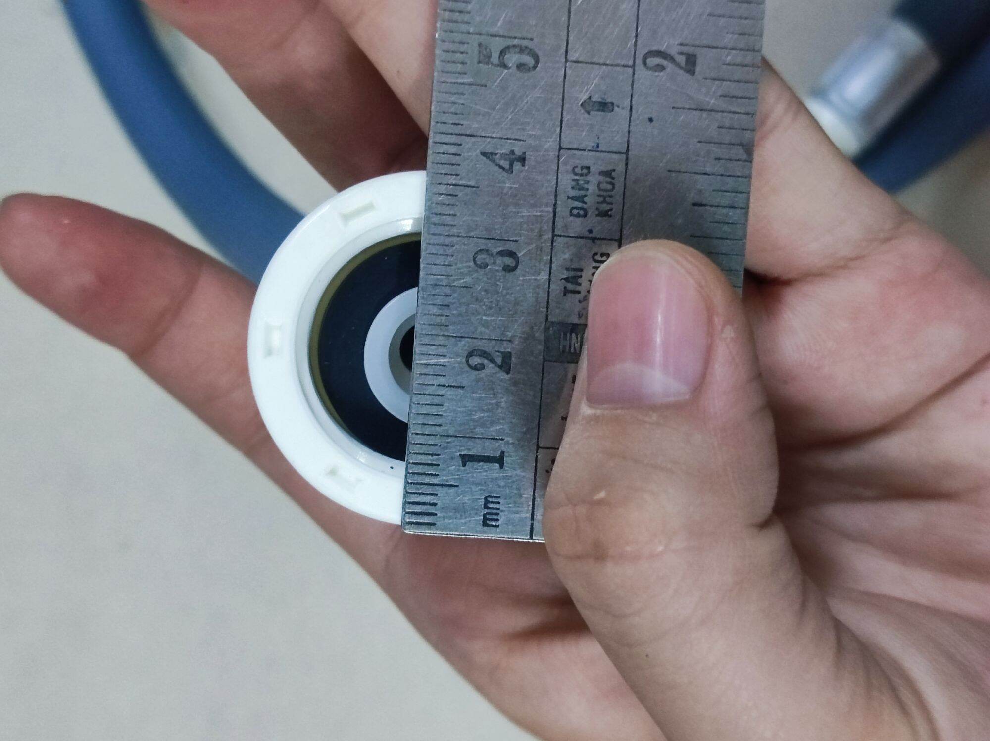 dây cấp nước máy giặt cửa trước 1.5m (ren 27mm)