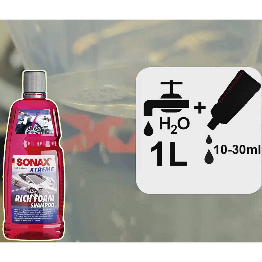 [HCM]Nước rửa xe Sonax Xtreme Rich Foam Shampoo 1L