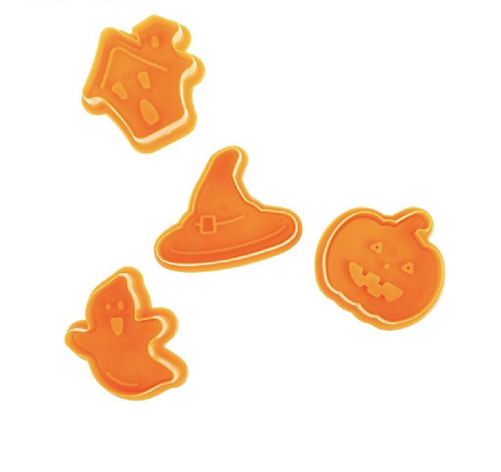 Bộ khuôn nhấn cookies Hallowen