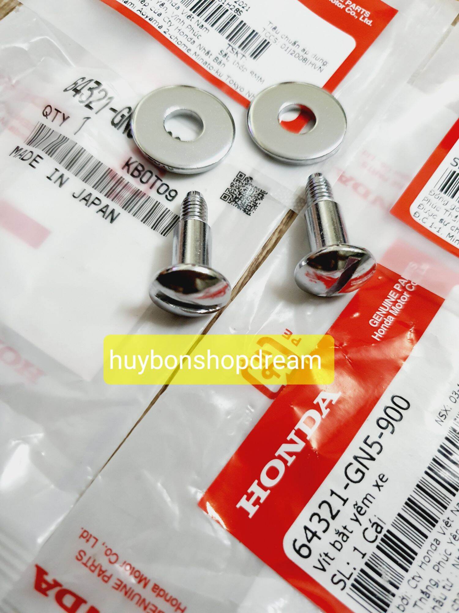 Bộ ốc cốp xe Dream