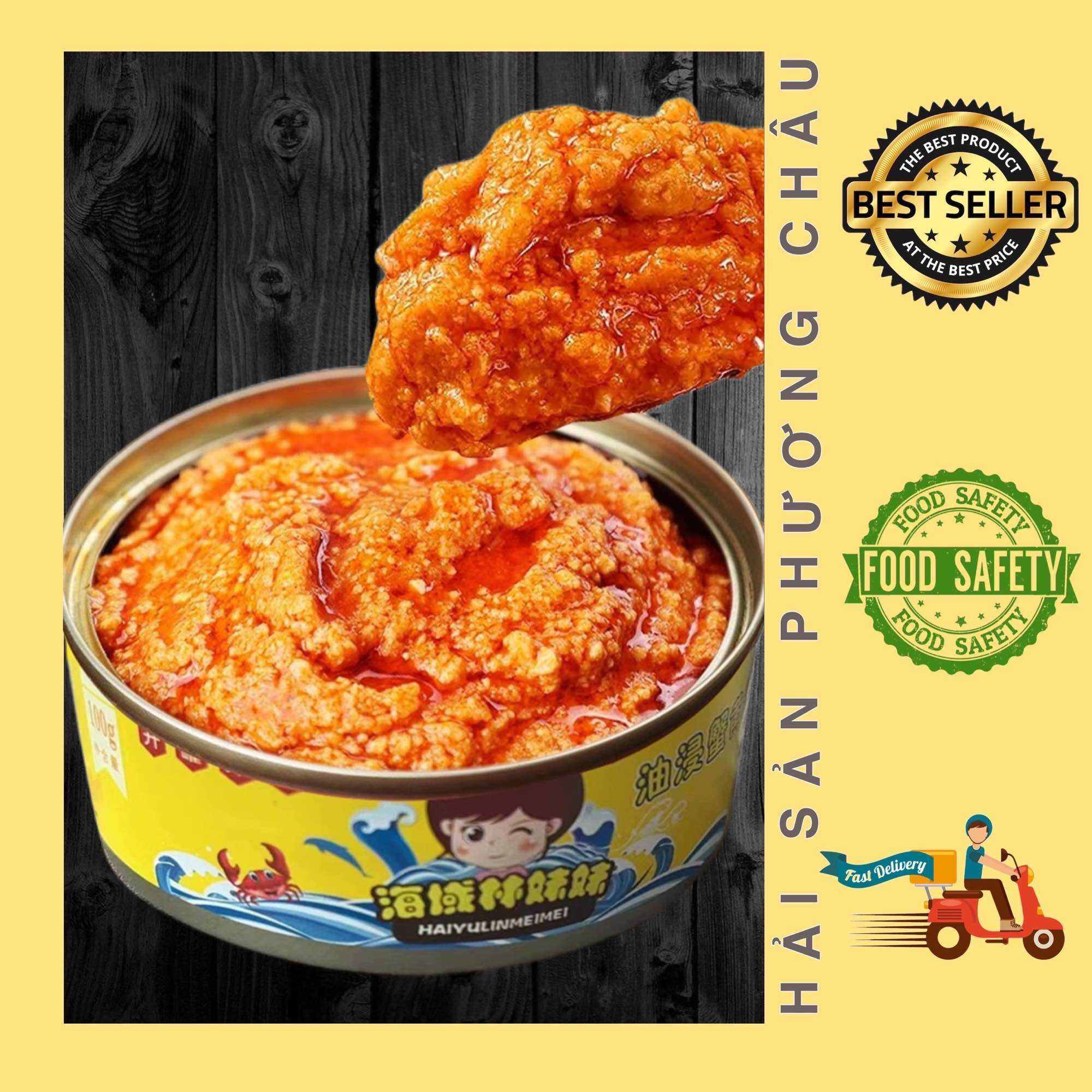 Sốt gạch cua Thượng Hải trộn cơm, mì, làm sốt chấm 100g