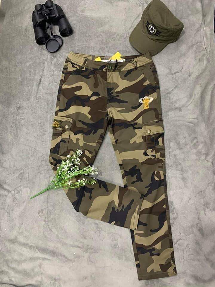 Quần Kaki Túi Hộp Nữ, Quần Rằn Ri Nữ 6 Túi , Quần Dài Nữ Túi Hộp Rằn Ri_THUỶ TIÊN SHOP