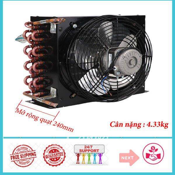 Dàn nóng coil fna 1.0/4.4 1/2 hpkèm quạt 60w sử dụng trong điện lạnh và các thiết bị làm lạnh