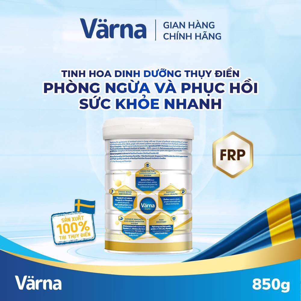 [HSD 5-2026] Sữa Bột Nutifood Varna Complete 850G.