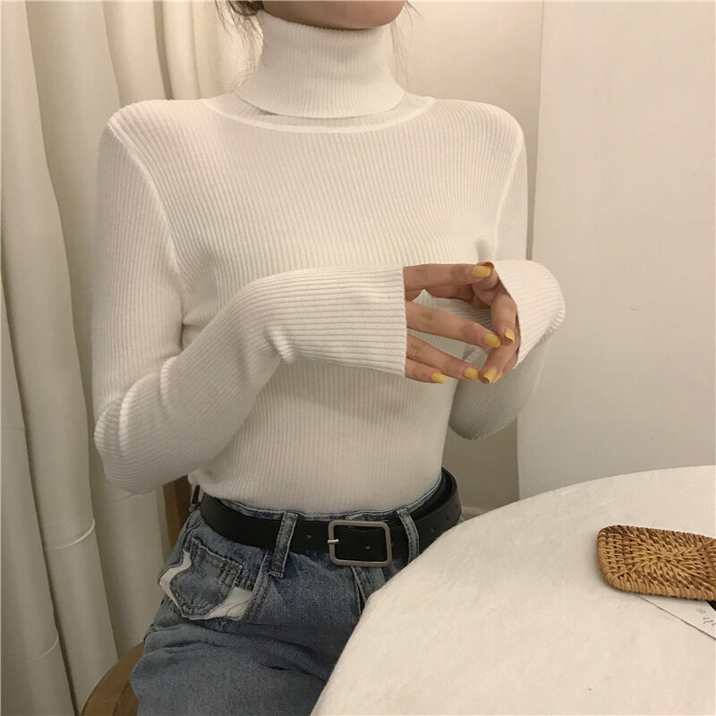 Áo Len Cổ Lọ Cho Nữ