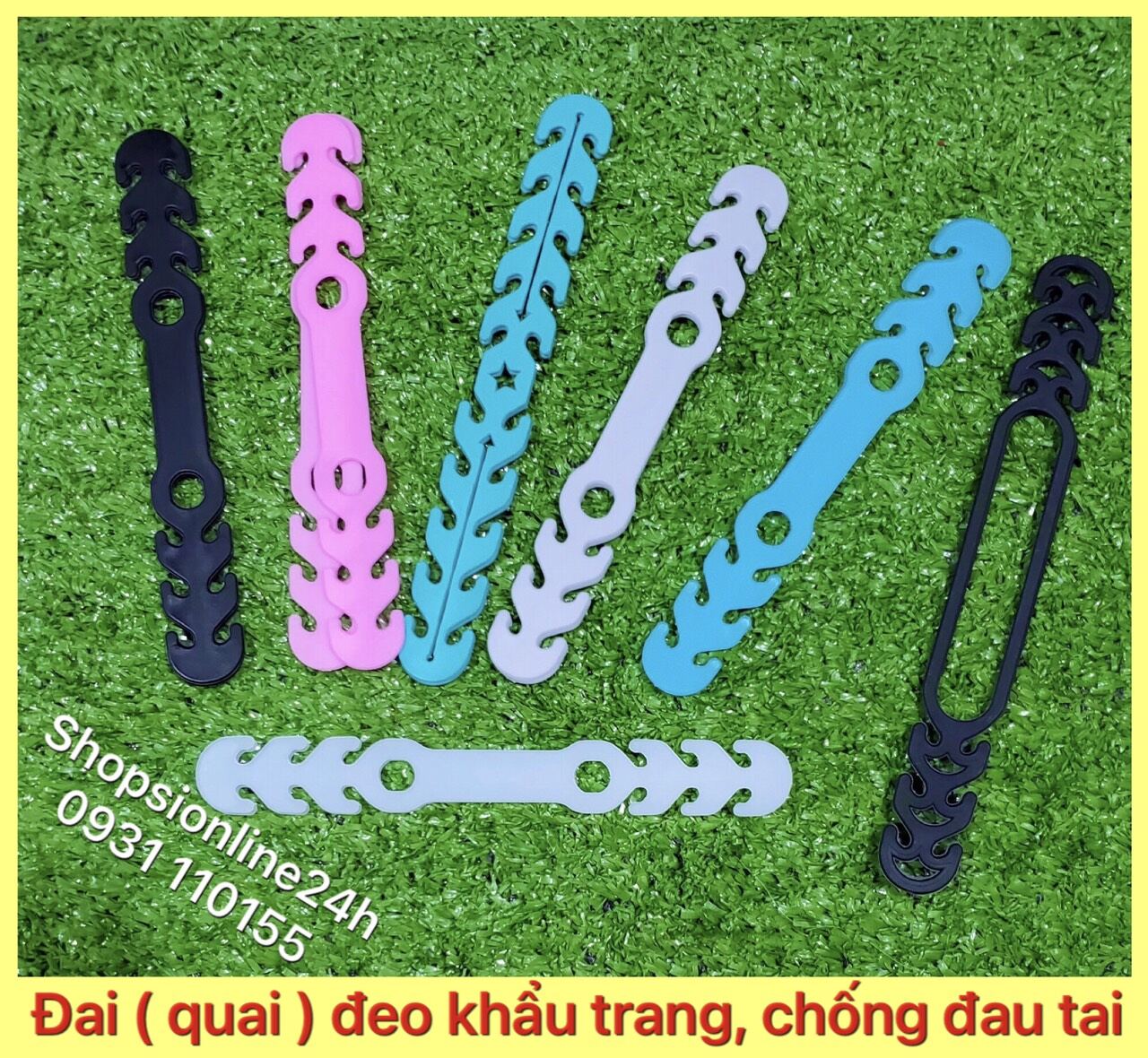 ✅ Quai đeo , Đây đeo khẩu trang chống đau tai đủ mẫu