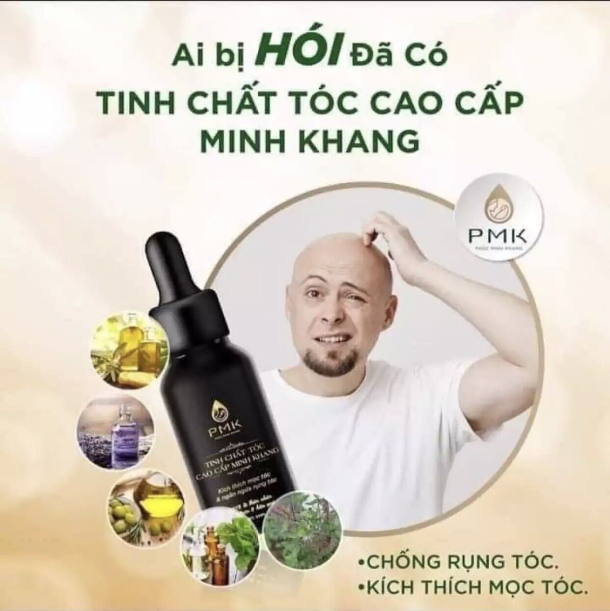 Tinh chất tóc Phúc Minh Khang ,giúp mọc tóc, bóng mượt tóc , không dụng tóc, sạch nấm ngứa, sạch gàu Phúc Minh Khang