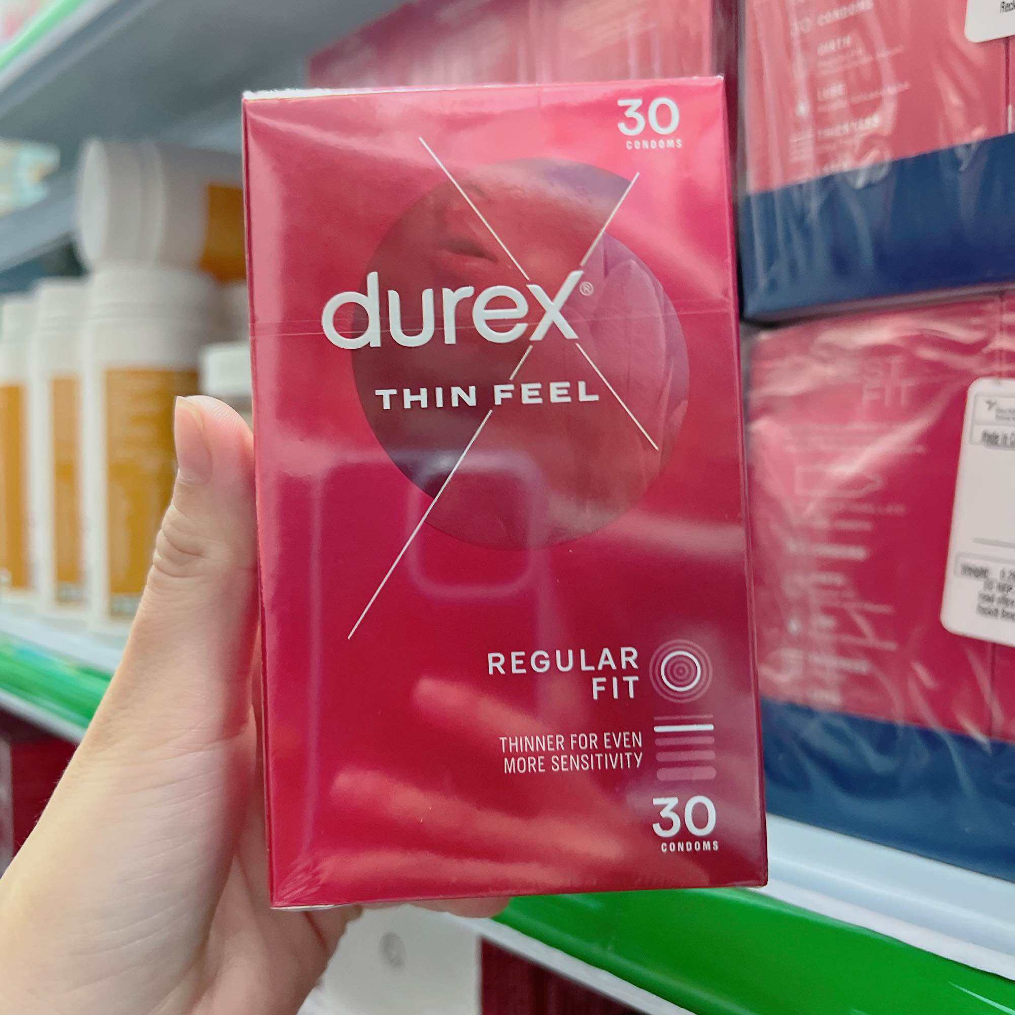 Bao Cao Su Durex 30 Cái Của Úc - Date 2027