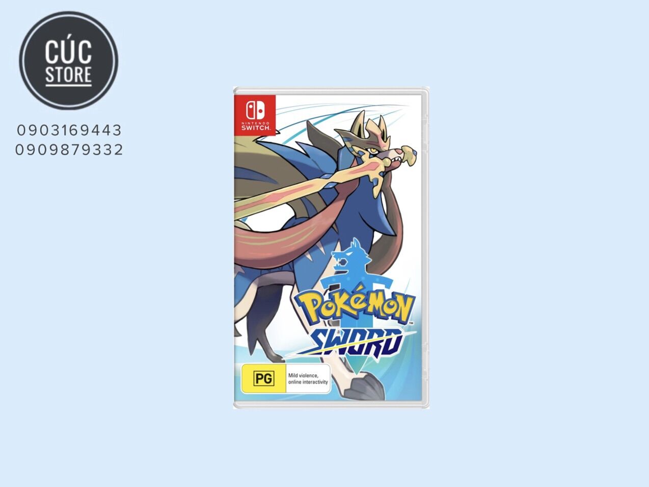 Nintendo Switch Game Cartridge: Pokemon Sword & Shield