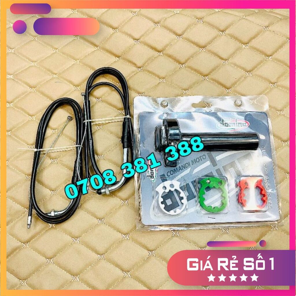 Cùm tăng tốc domino 2 dây ga/1 dây cho xe máy - tăng tốc xe máy - đồ chơi xe máy