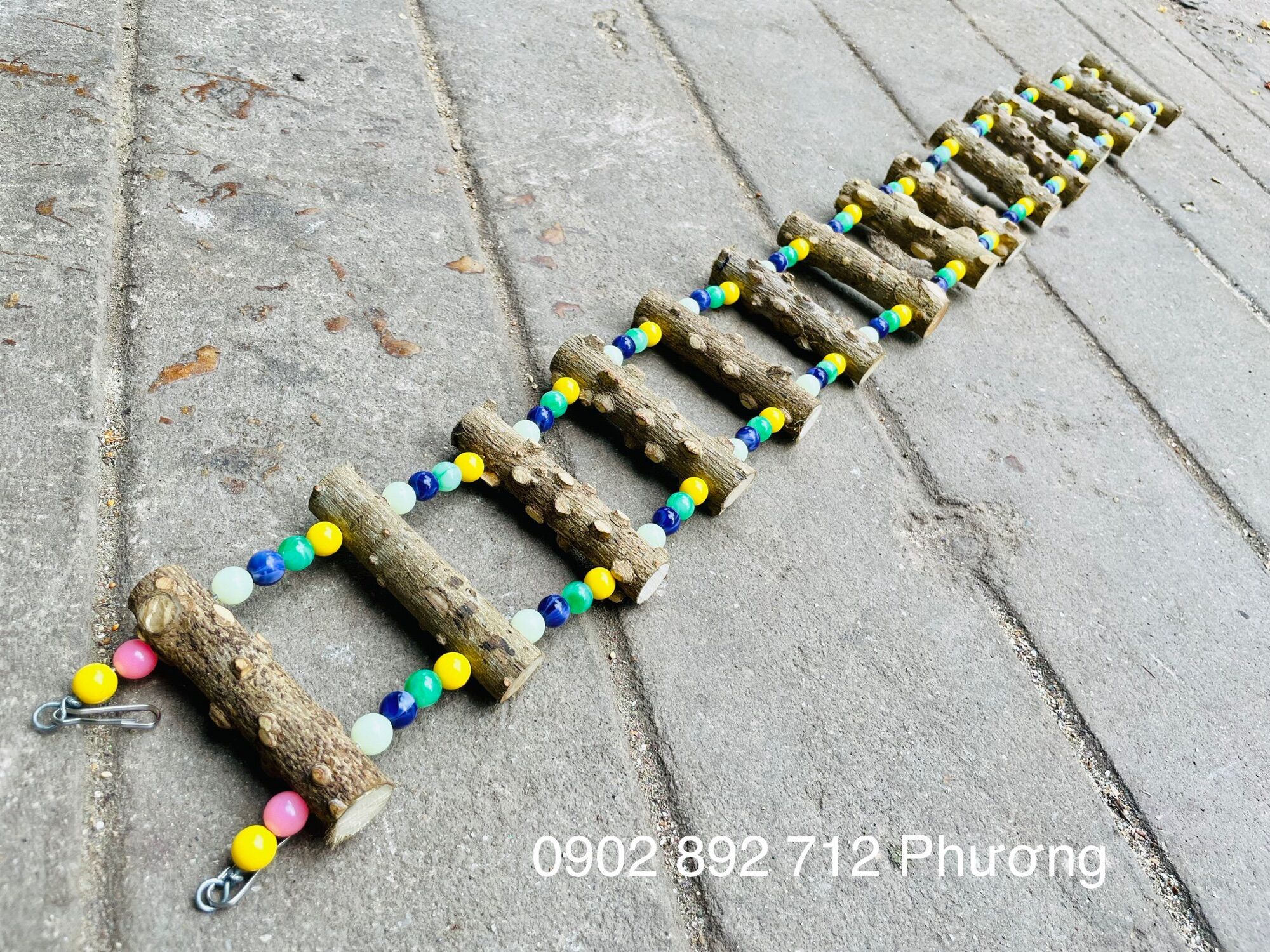 Thang dây gỗ gạo dài 1M