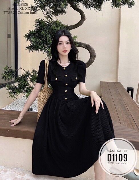 Bigsize 60- 90kg ĐẦM DÀI TÚI