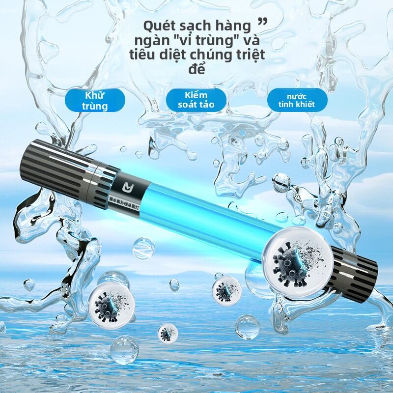 bobohome | Đèn Tia UV Diệt Tảo và Nước Xanh cho Bể Cá