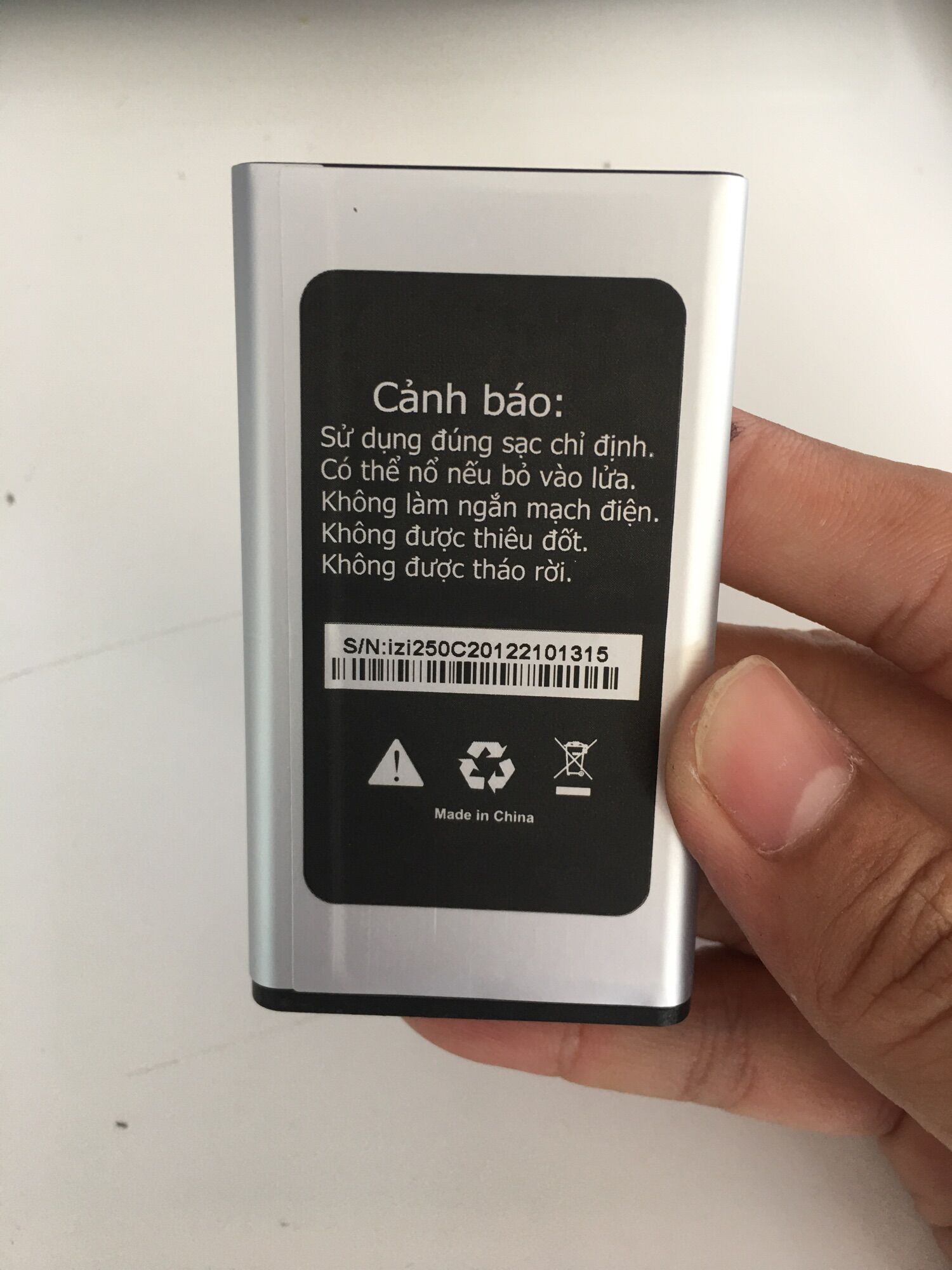 Pin Masstel Izi250 Chính Hãng