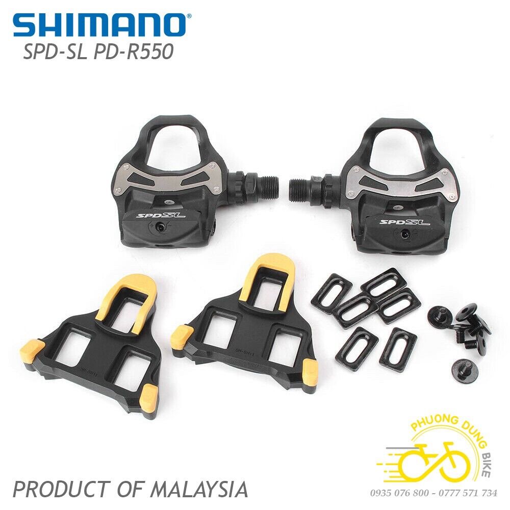 Pedan (bàn đạp) can xe đạp SHIMANO PD R550