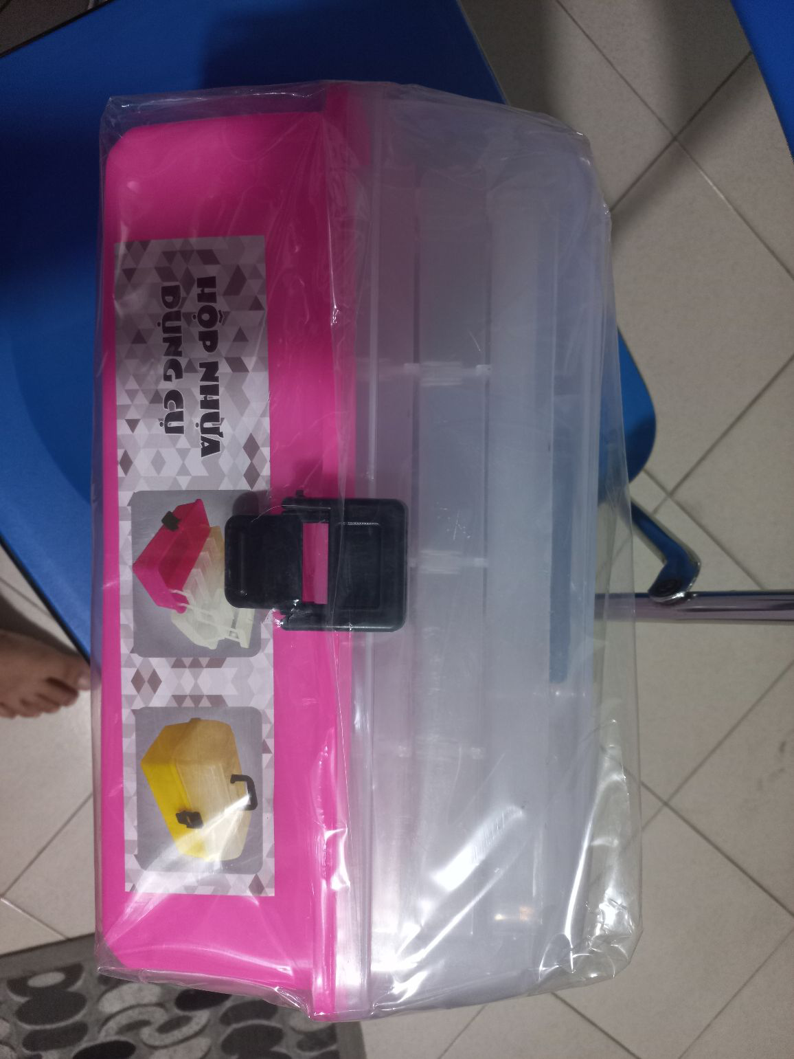 Cốp nhựa 3 tầng đựng đồ Nail