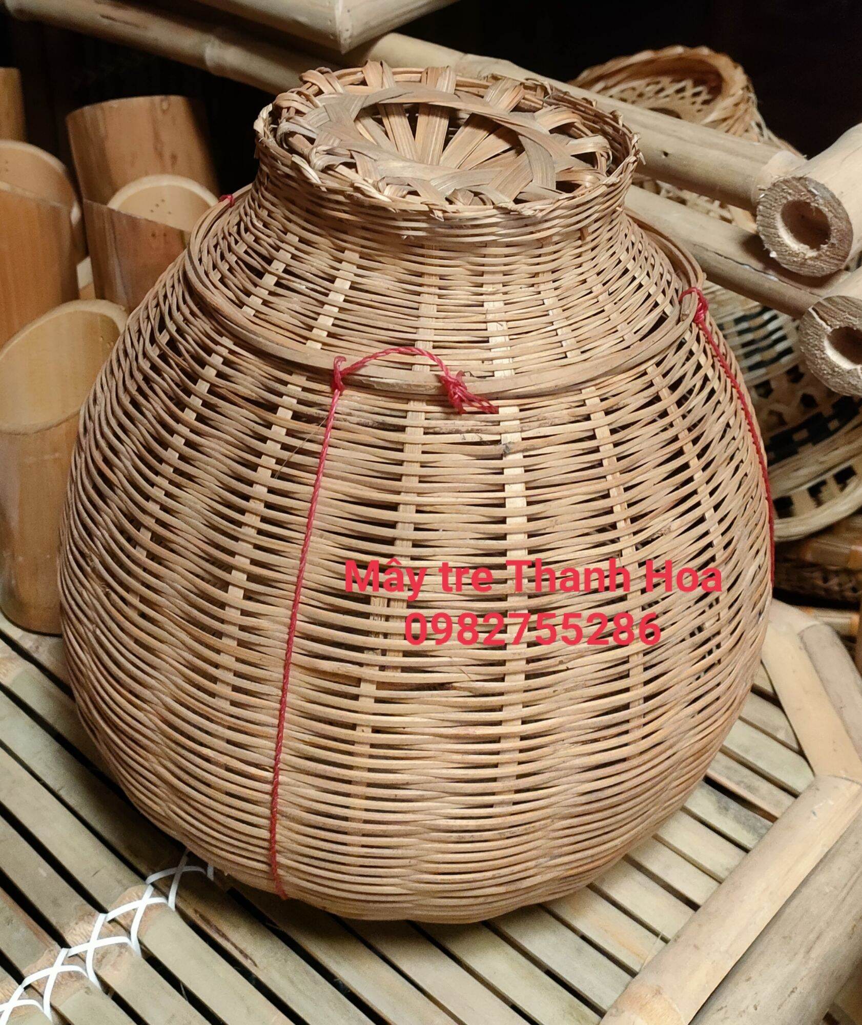 Giỏ tre, giỏ đựng tôm cá