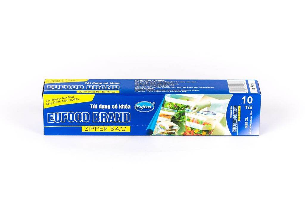 Túi zipper bảo quản nhãn hiệu eufood - 10 chiếc/hộp size xl 35cm*28cm
- hàng việt nam chất lượng cao