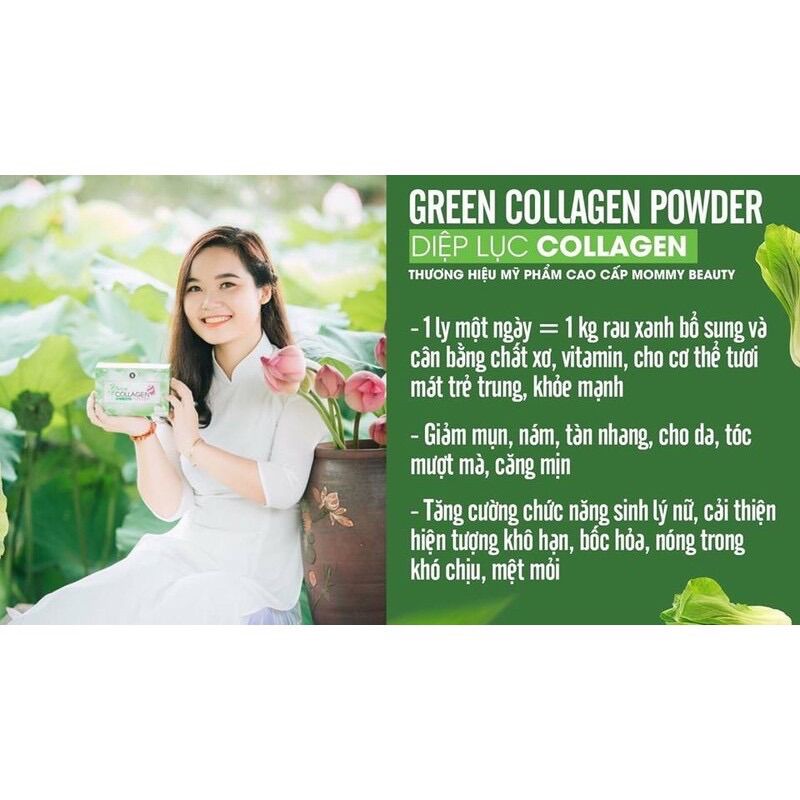 [HCM][Chính hãng] Diệp lục collagen
