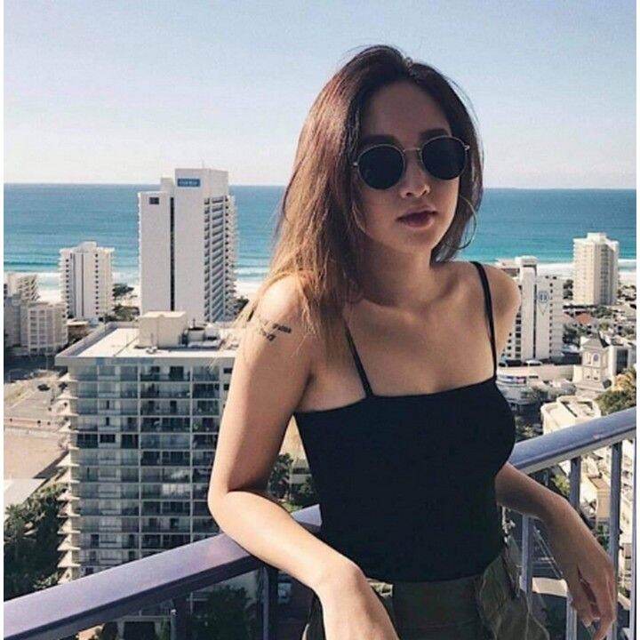 Áo 2 Dây Nữ Cotton Dáng Lửng Croptop MI180 (40-58KG)