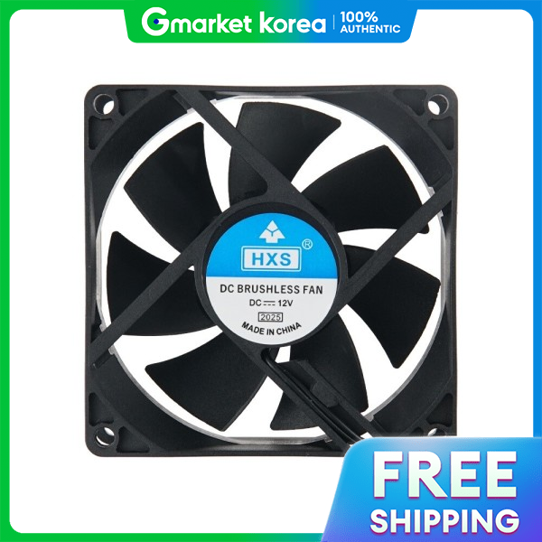 Coms | Computer 80mm Brushless Cooling Fan, Pc Cooler Fan, Air Circulation, Diy, 12V Giá 245,700 Đồng*Miễn phí vận chuyển