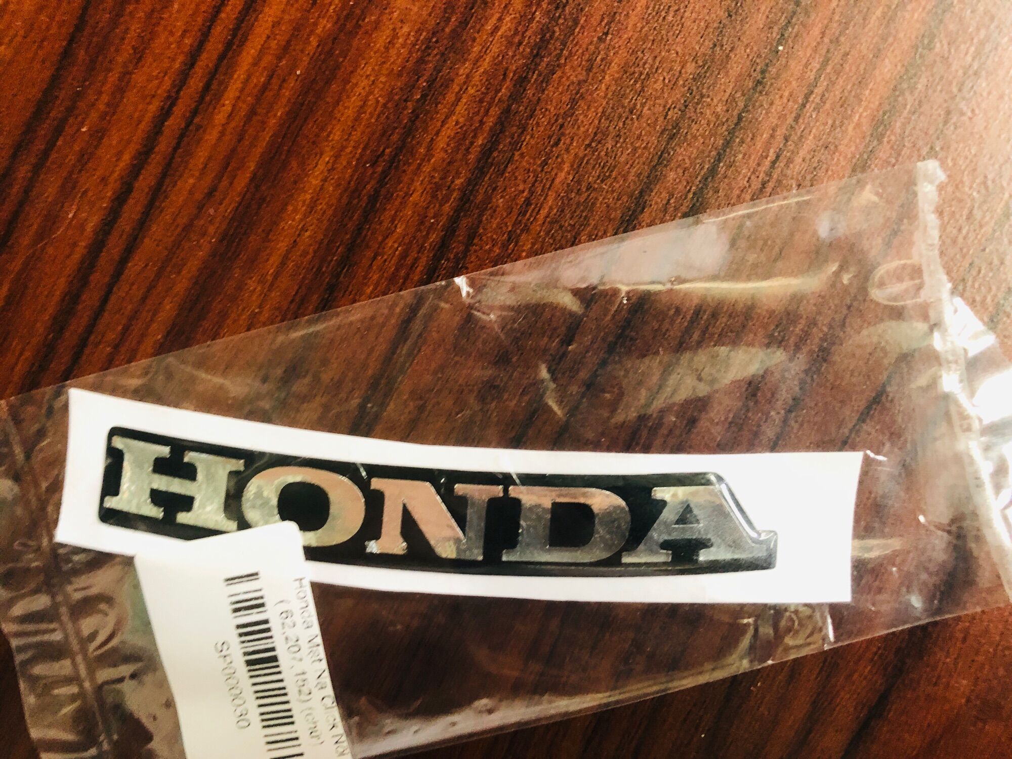 Chữ honda mặt nạ click nổi loại 2