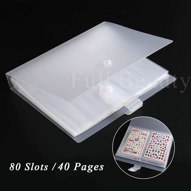 Sổ tay sticker nail giá sỉ
