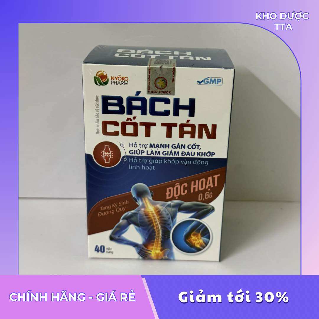 Bach Cot Tan – Supports Flexible Joint Movement (Box of 40-60 Tablets)