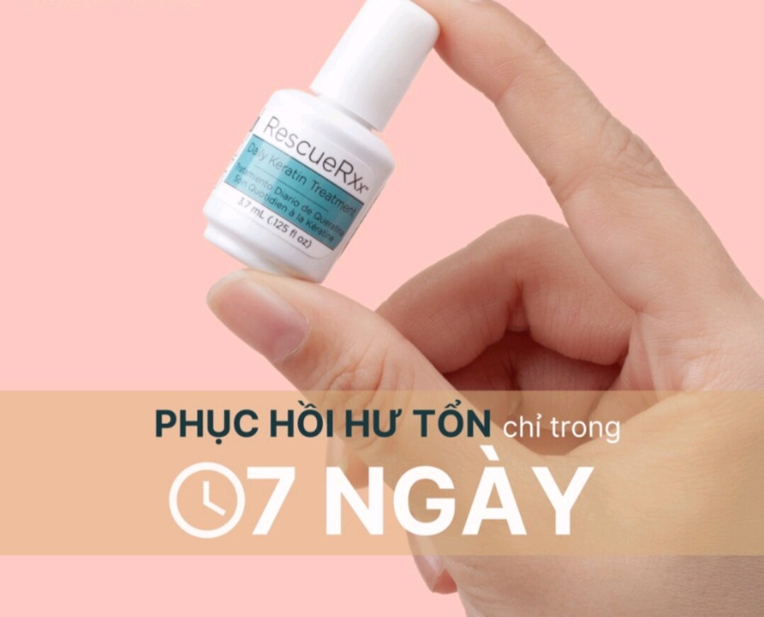 Dưỡng móng + phục hồi hư tổn CND