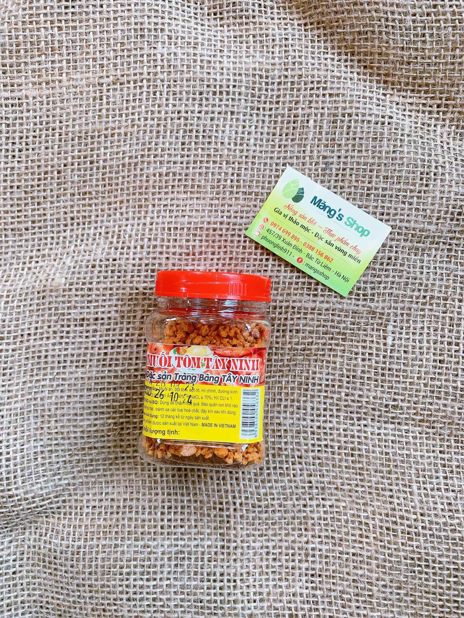Muối tôm đặc sản Tây Ninh hộp 50g