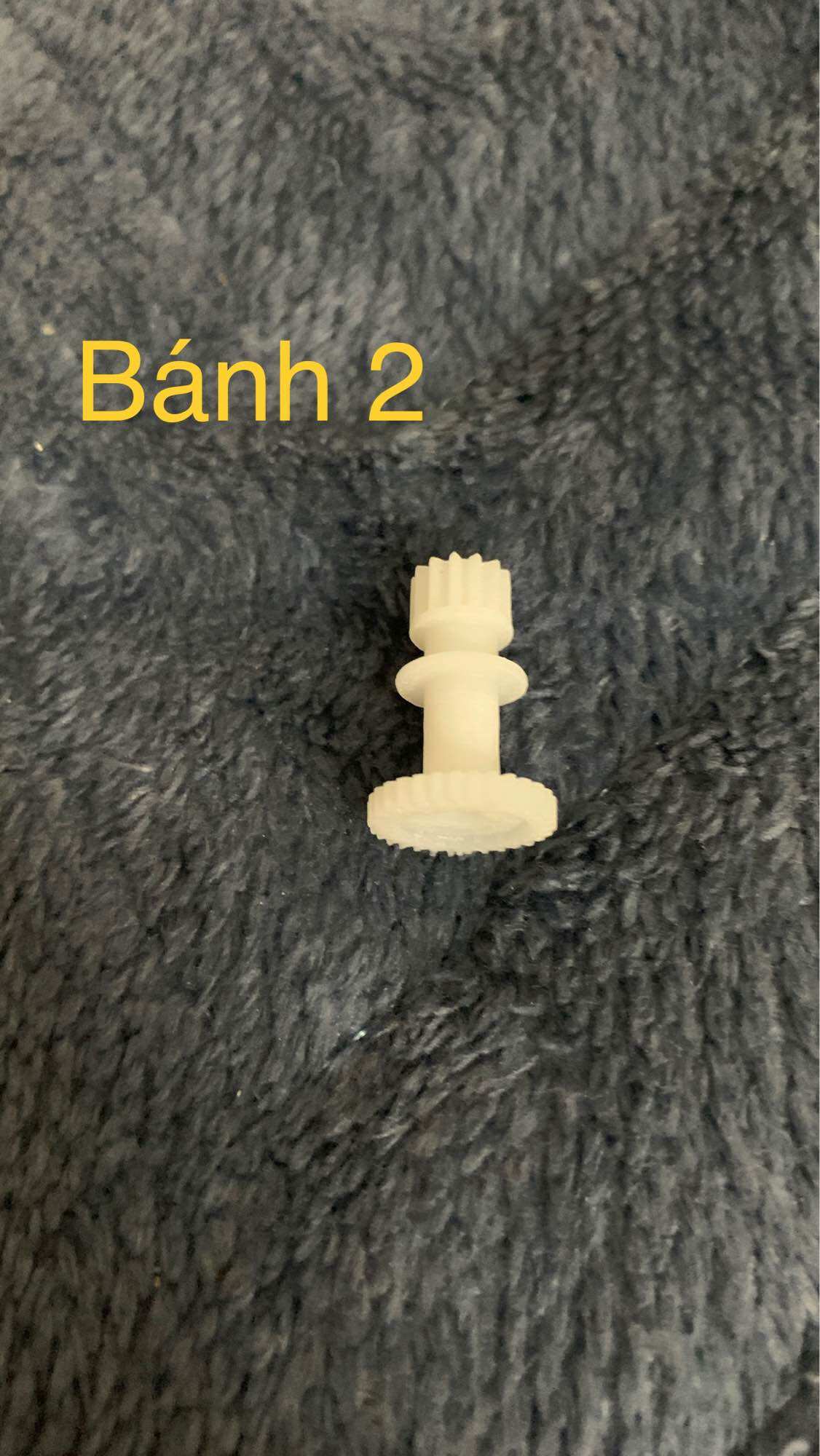 Bánh răng cho đài cassette . Giá bán cho 1 cái