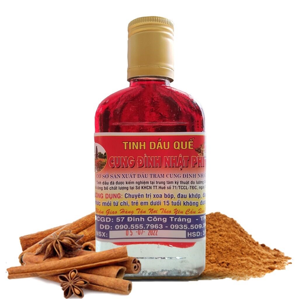 Tinh dầu QUẾ nguyên chất Hoài Phương 100ml