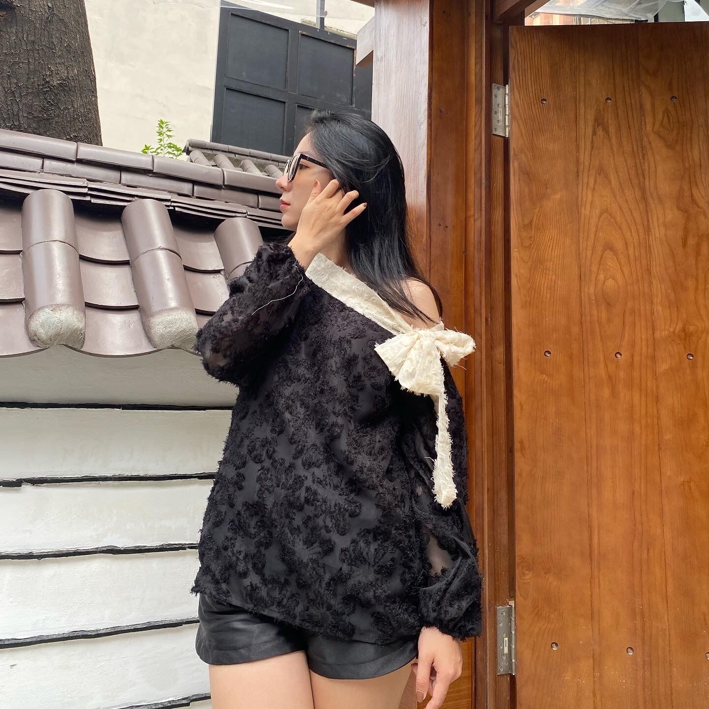 Áo kiểu nơ Na Top
