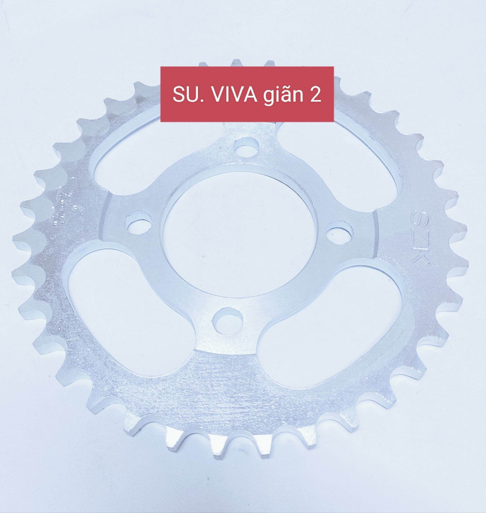 Dĩa giãn 2 .xe su. viva
