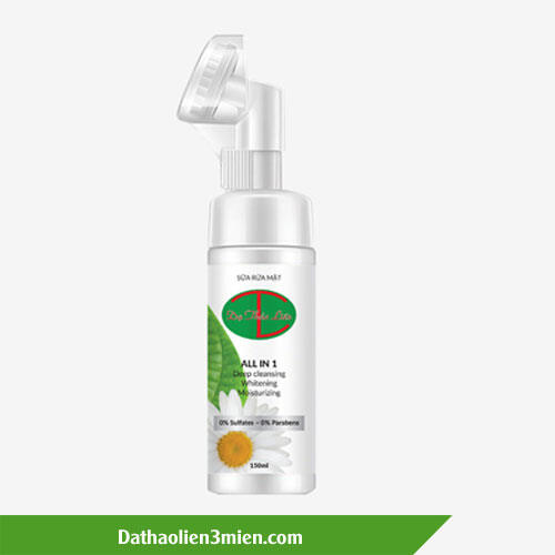 sữa rửa mặt dạ thảo liên 150ml kèm quà tặng