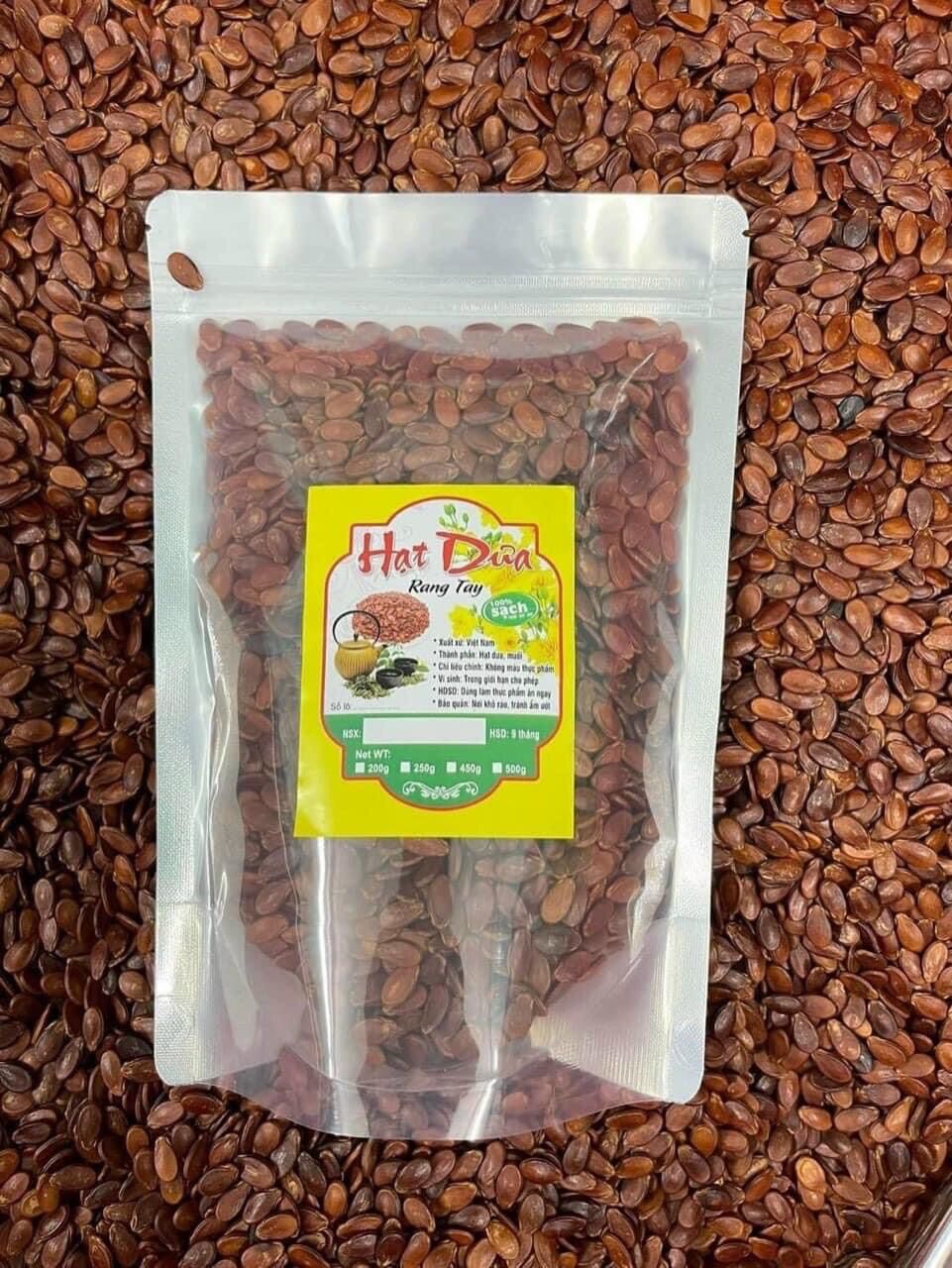 Combo 2 túi Hạt dưa rang tay không phẩm màu