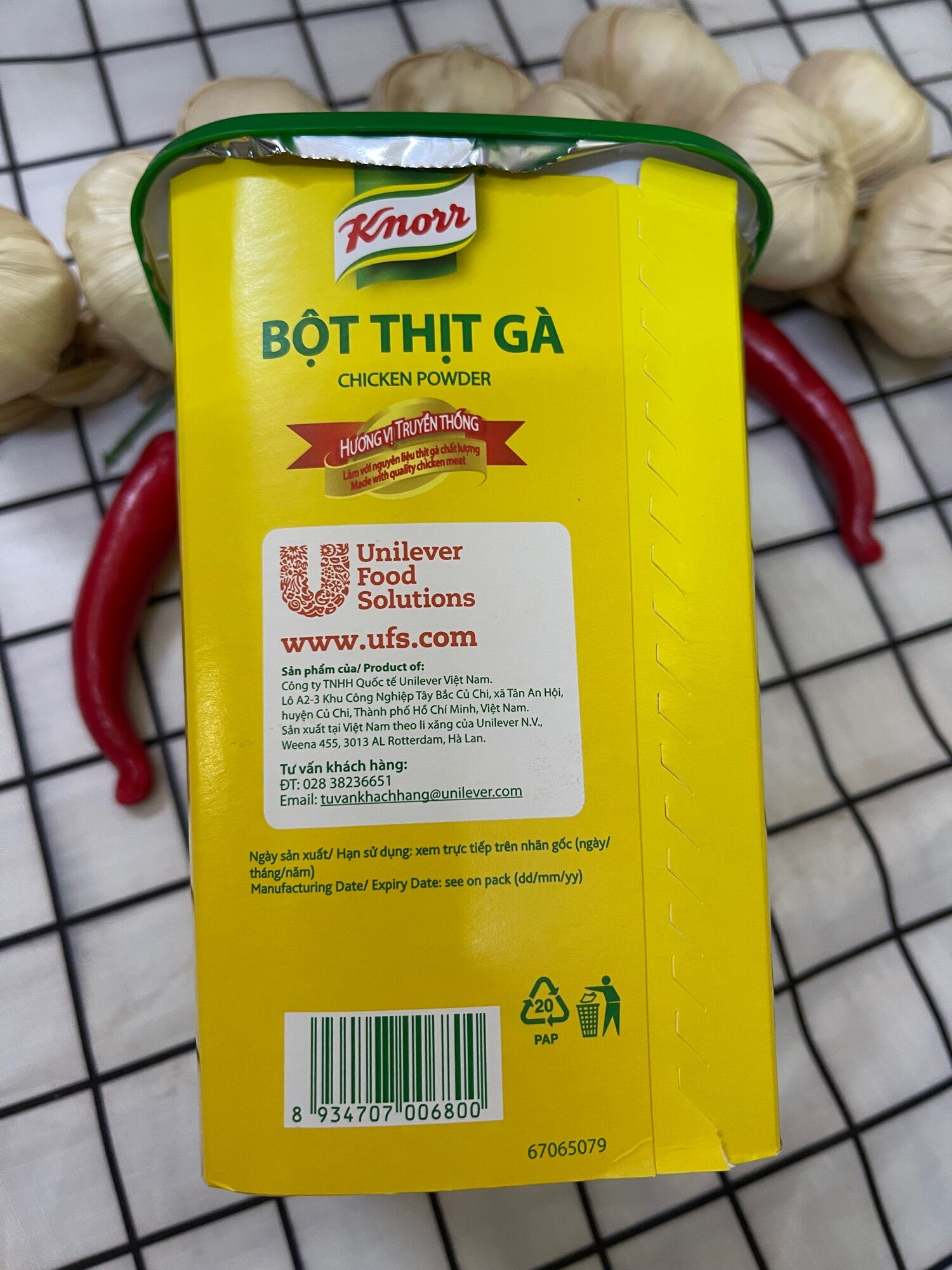 BỘT THỊT GÀ KNORR HỘP 1KG2