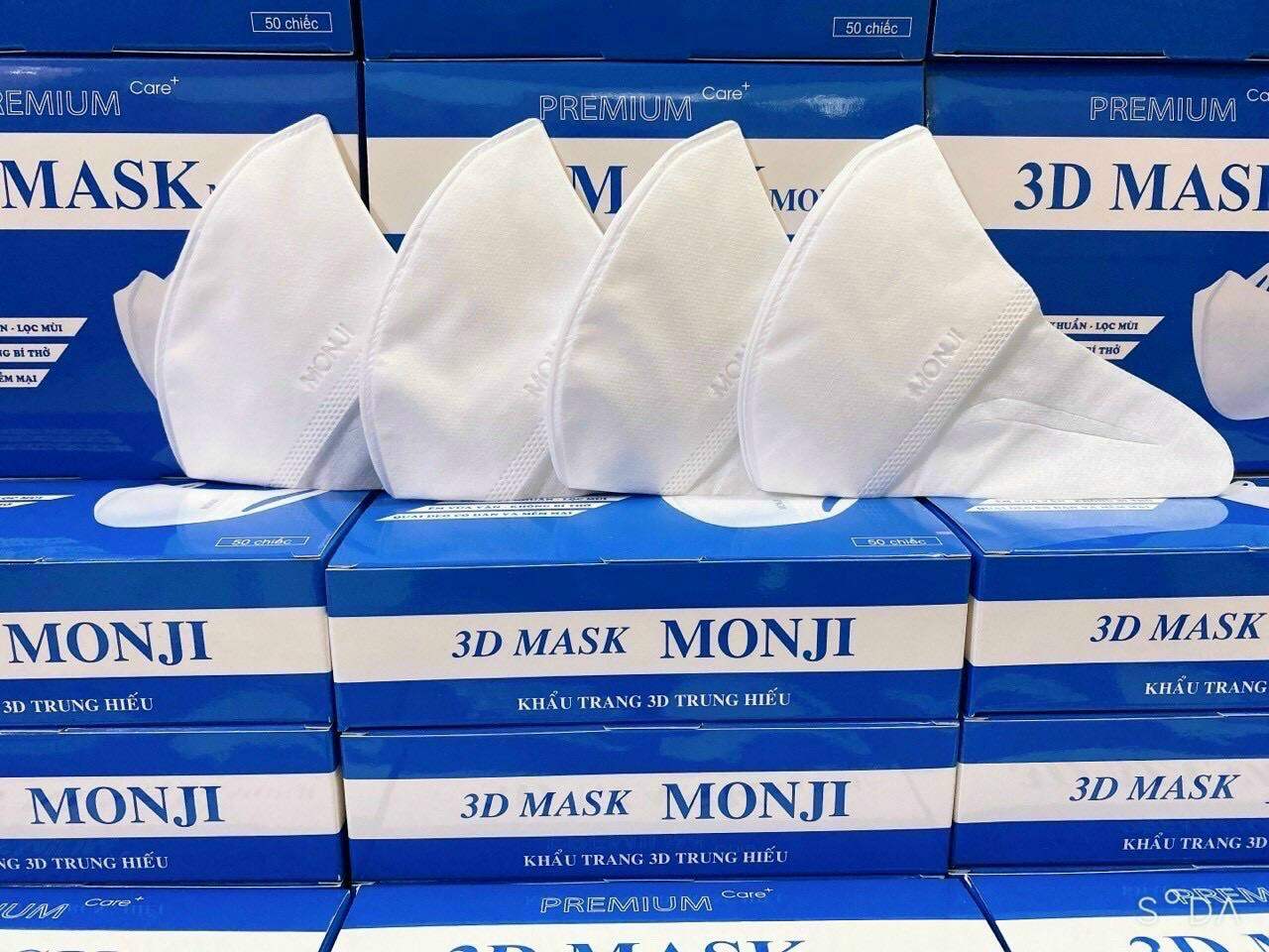 Khẩu trang 3D người lớn hộp 50cái