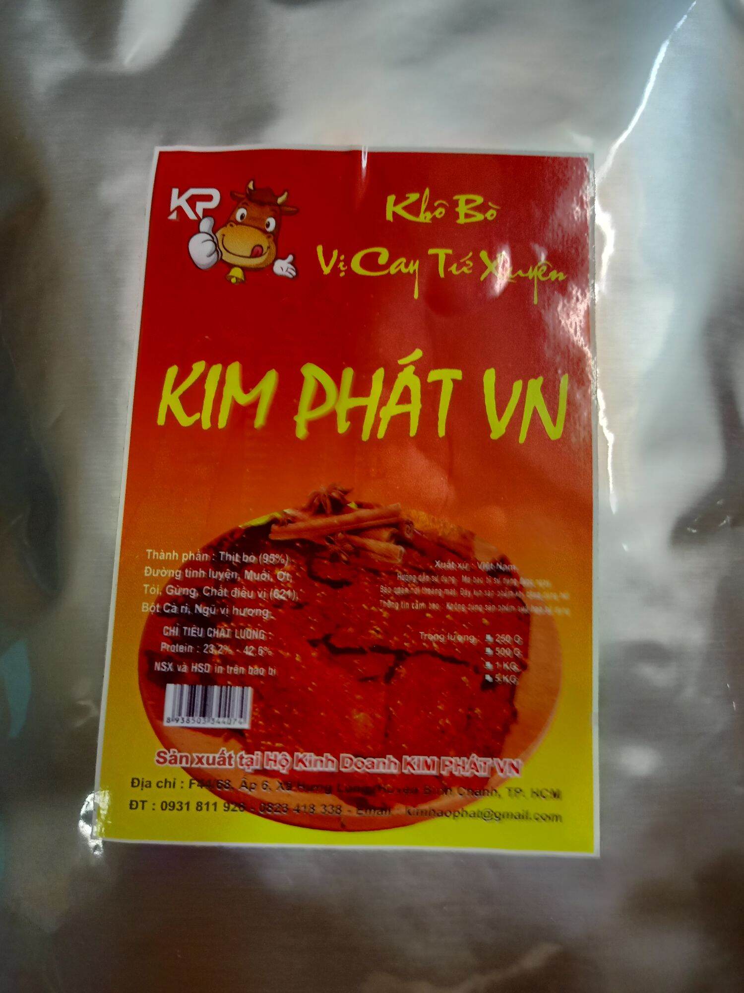 250g - Bò que vị Tứ Xuyên