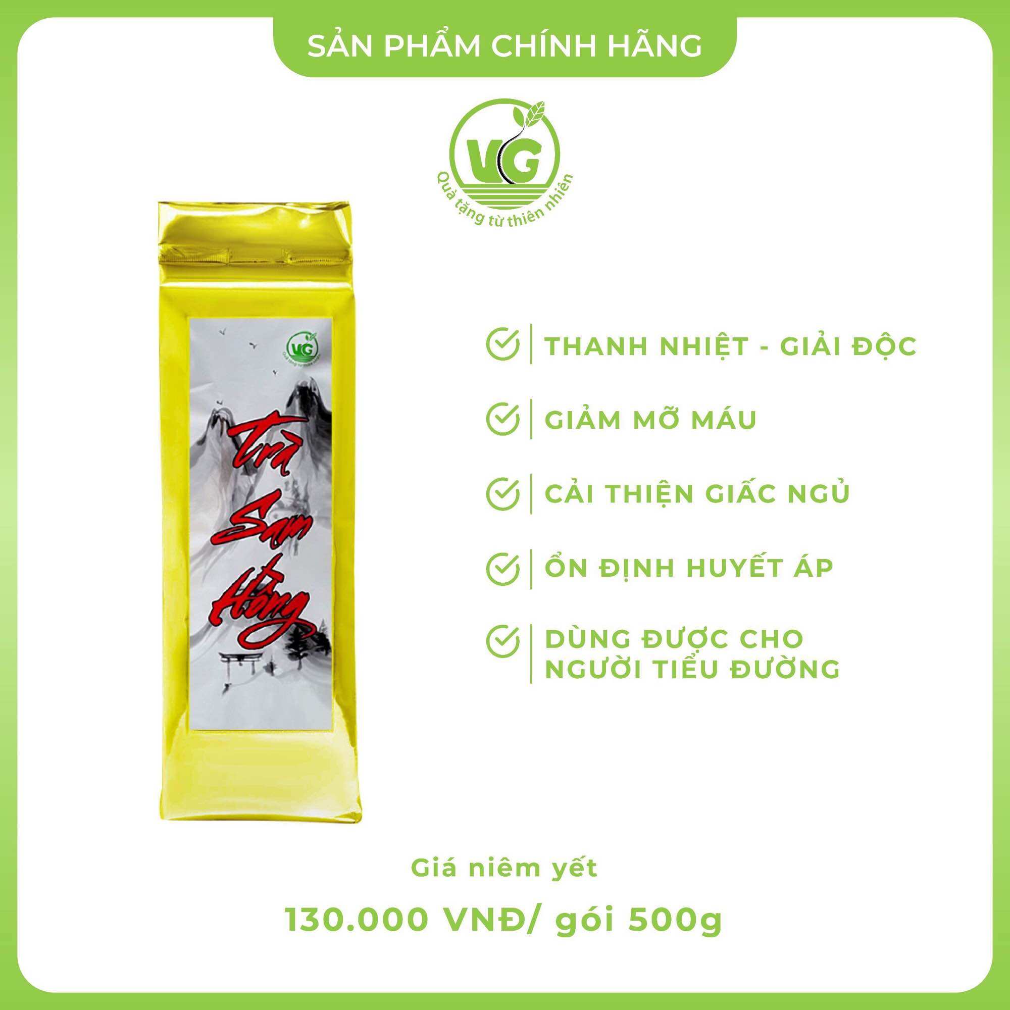 Trà Sam Hồng ( Combo 3 + Bình) Giúp Ngủ Ngon- Mát Gan- Giảm Mỡ Máu