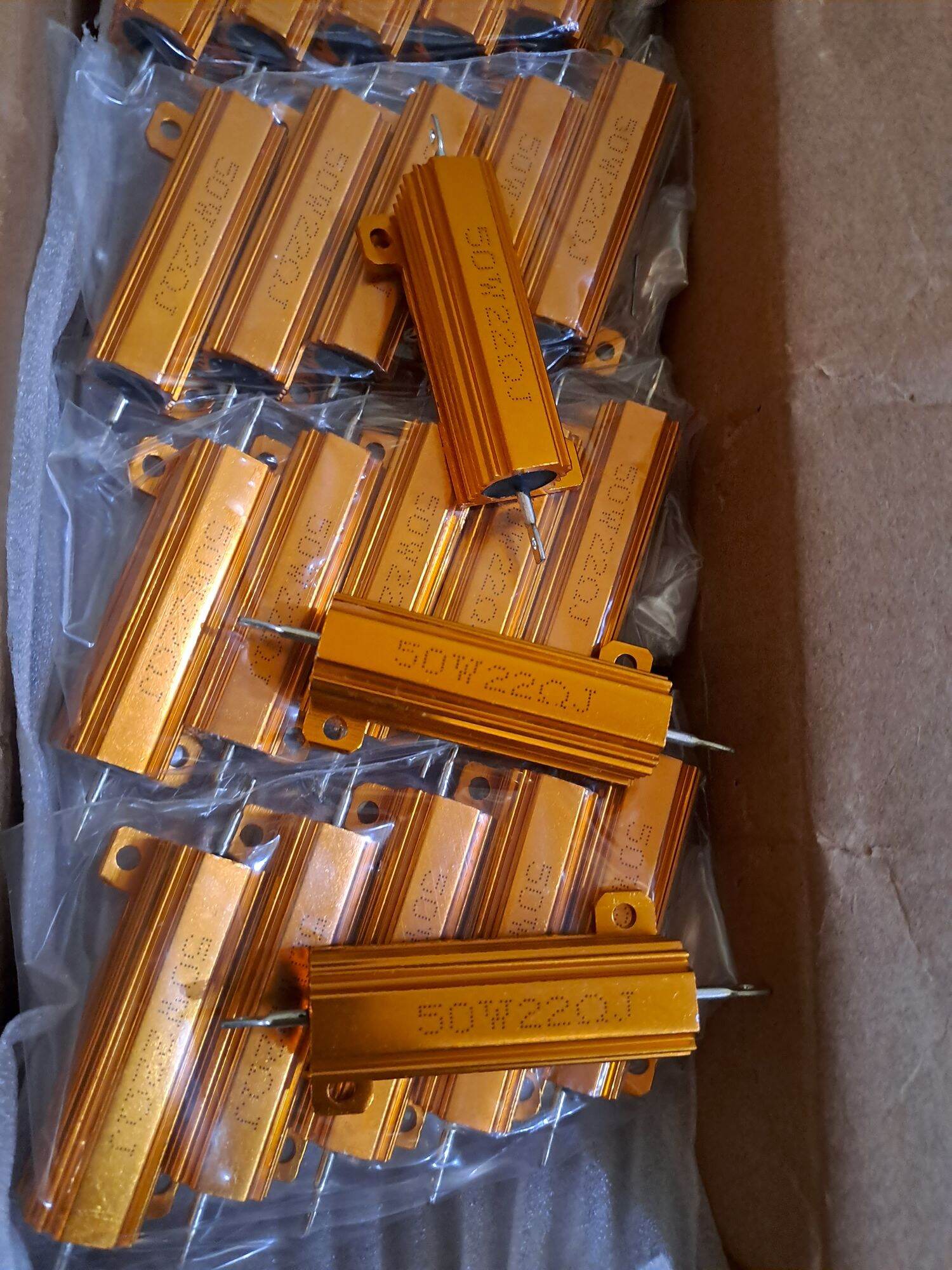 2 Điện trở nhôm 22om 50w