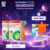 Combo 2 Men Vi sinh Biofermin - Hộp 30 gói x 15g