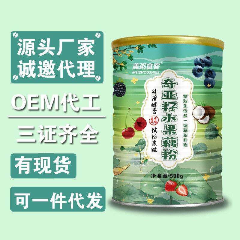 Bột củ sen mix hoa quả Mezhoushike (MSP: M6)